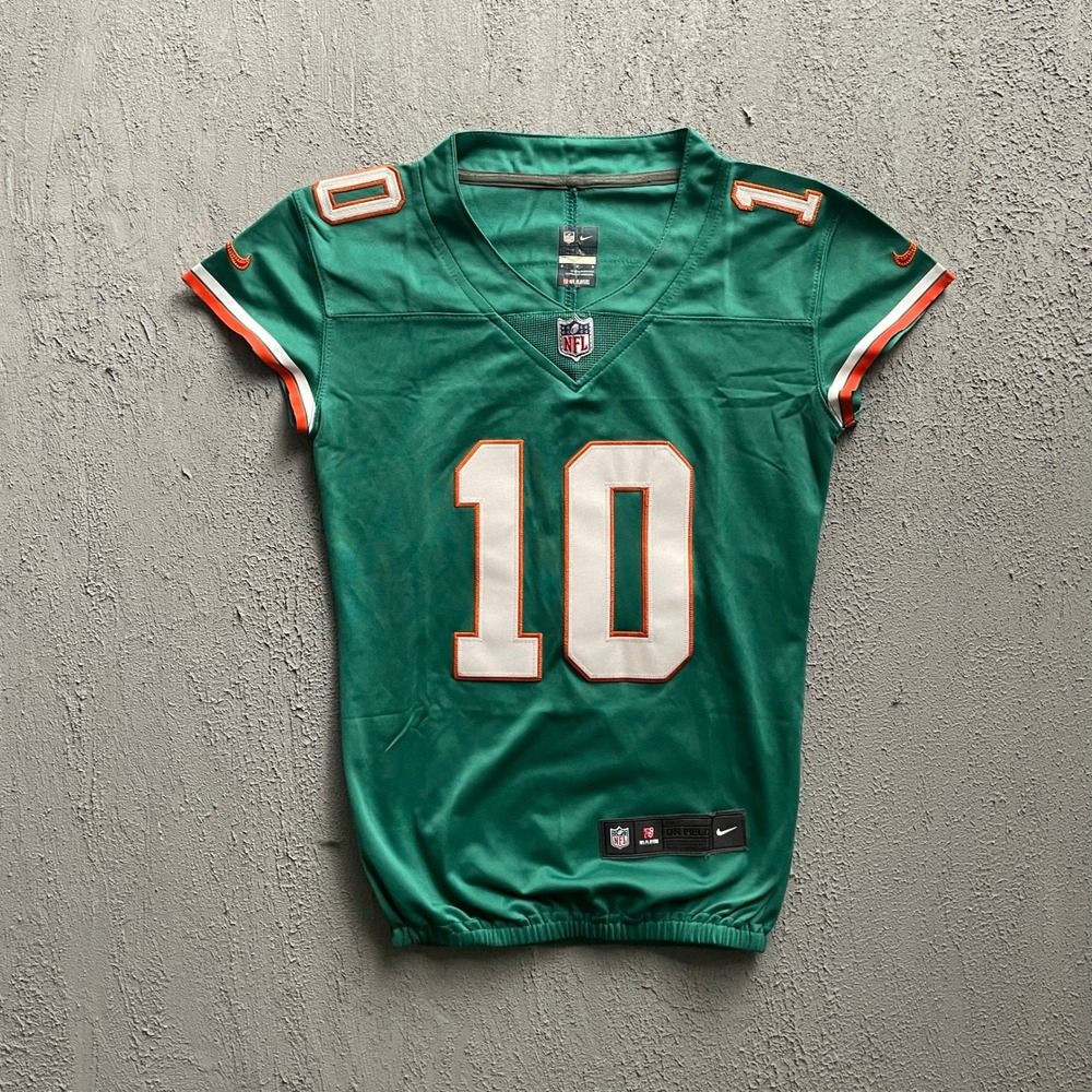 Tyreek Hill Miami Dolphins Football Jersey Mens Small Teal Modern Nike